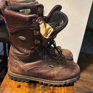 Irish Setter Dark Brown Leather Hiking Boots